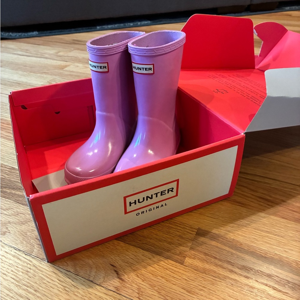 Hunter Original Kids First Classic Rain Boots